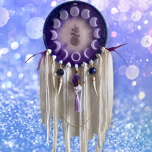 ⚡️ HANDMADE UNALOME SUNCATCHER WALL HANGING ⚡️ - Picture 1 of 16